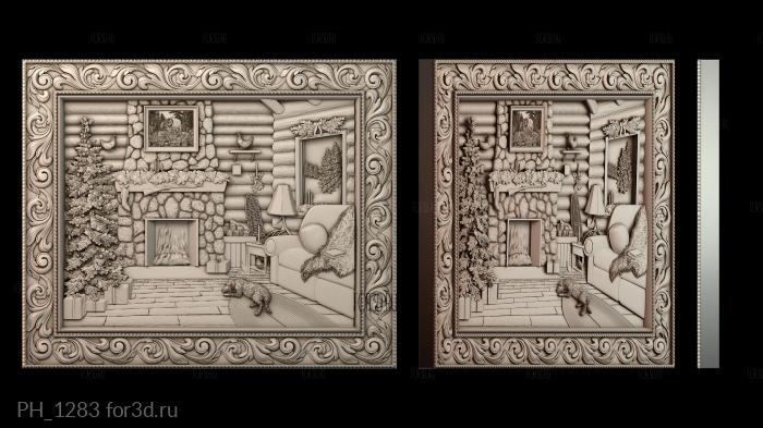 PH_1283 3d stl for CNC