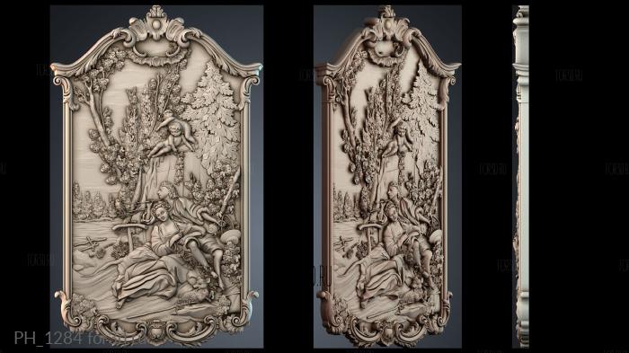 PH_1284 3d stl for CNC