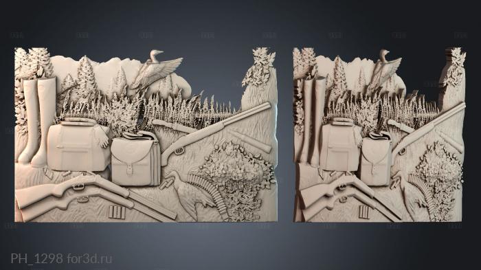 PH_1298 3d stl for CNC