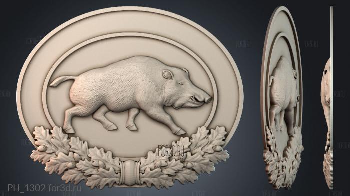 PH_1302 3d stl for CNC