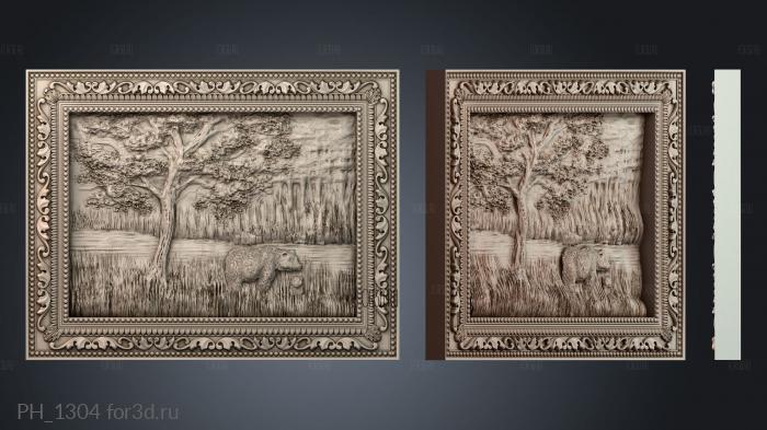 PH_1304 3d stl for CNC