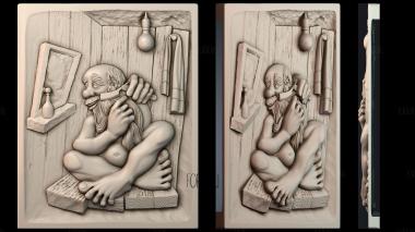 PH_1308 stl model for CNC