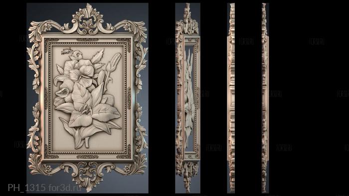 PH_1315 3d stl for CNC