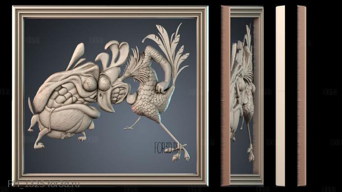 PH_1325 3d stl for CNC