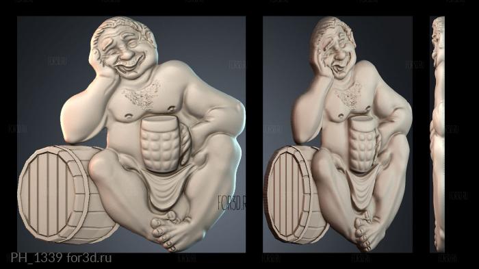 PH_1339 3d stl for CNC