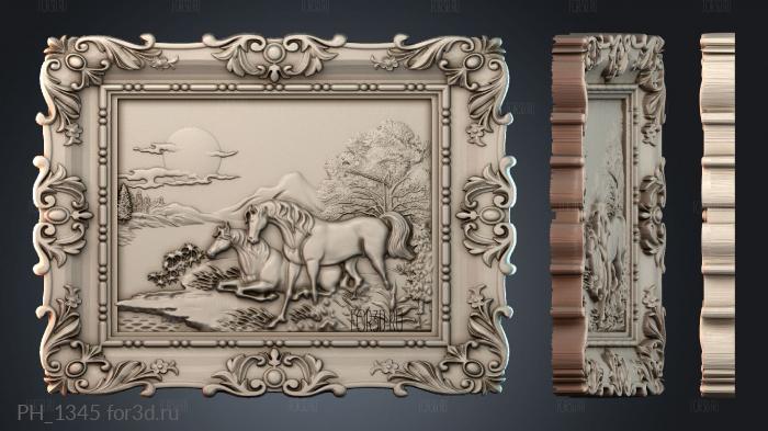 PH_1345 3d stl for CNC