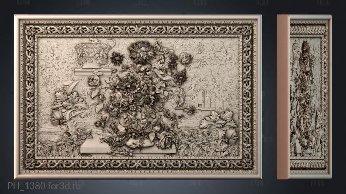 PH_1380 3d stl for CNC