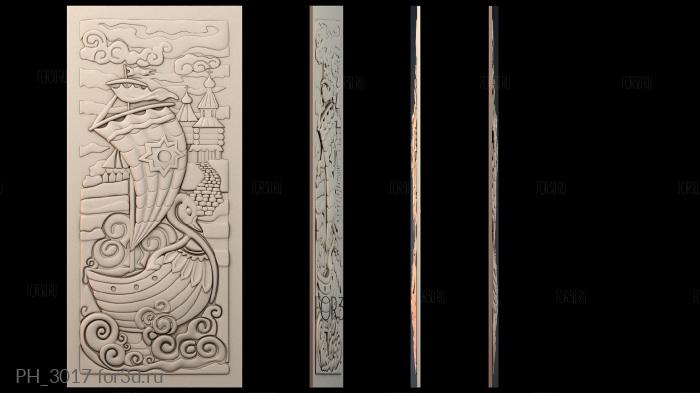 PH_3017 3d stl for CNC