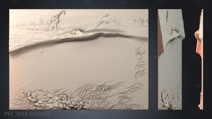 PH_3019 3d stl for CNC