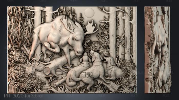 PH_3020 3d stl for CNC