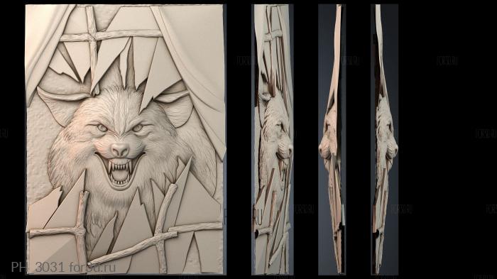 PH_3031 3d stl for CNC