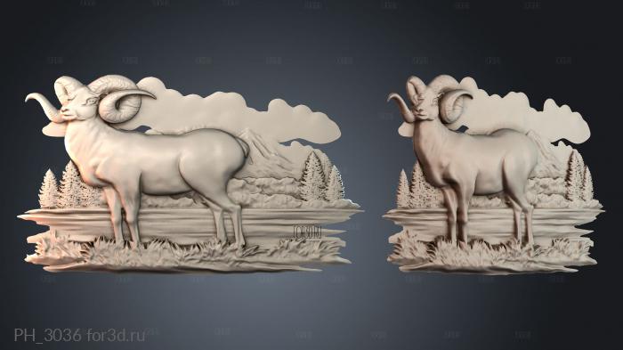 PH_3036 3d stl for CNC