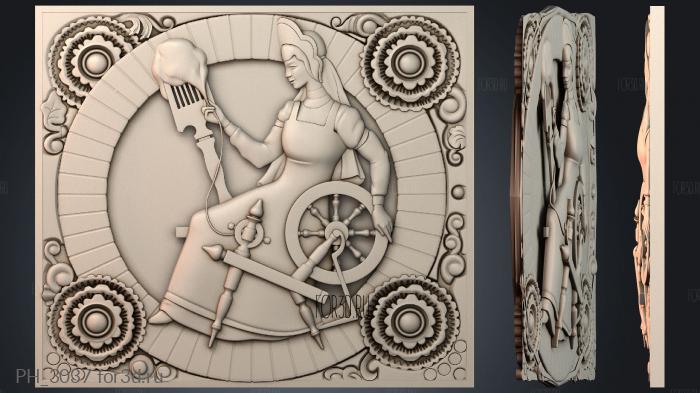 PH_3037 3d stl for CNC