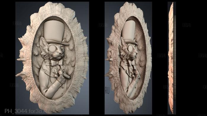PH_3044 3d stl for CNC