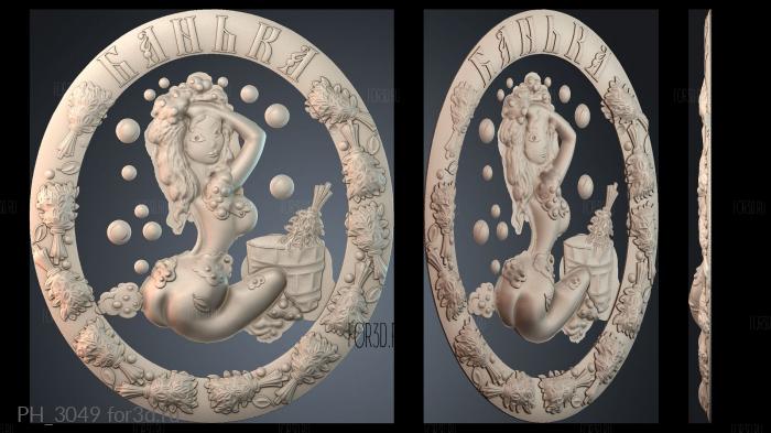 PH_3049 3d stl for CNC