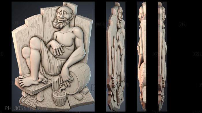 PH_3056 3d stl for CNC