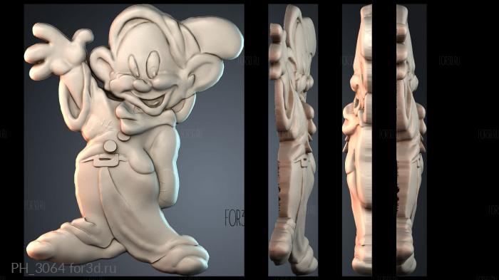 PH_3064 3d stl for CNC