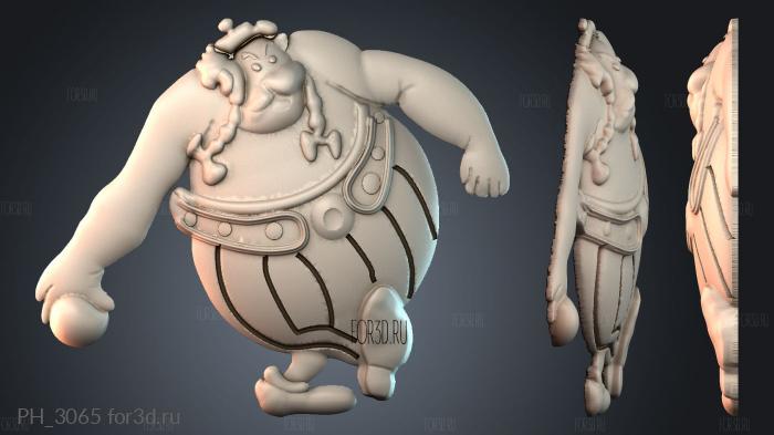 PH_3065 3d stl for CNC