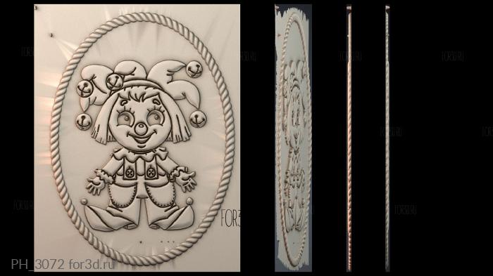 PH_3072 3d stl for CNC