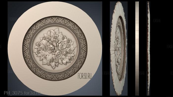 PH_3075 3d stl for CNC