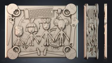 PH_3077 stl model for CNC