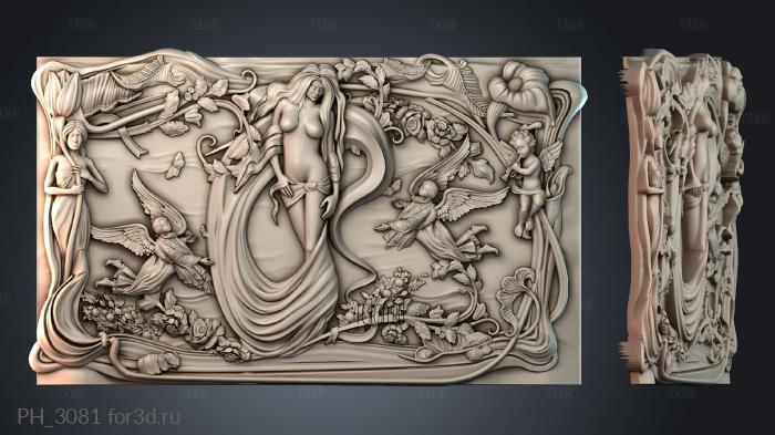 PH_3081 3d stl for CNC
