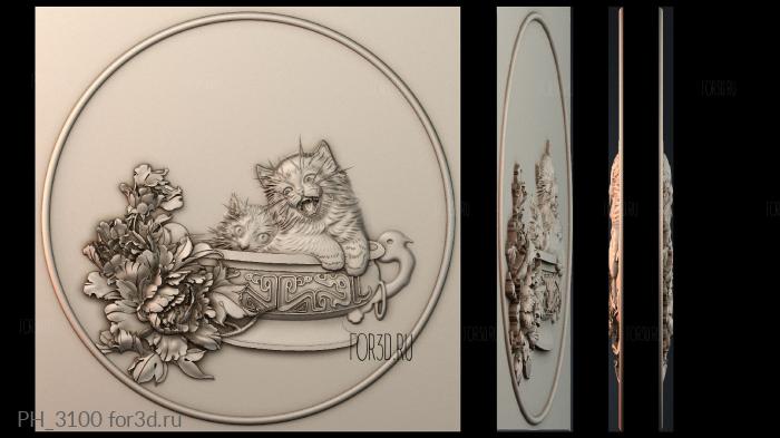 PH_3100 3d stl for CNC