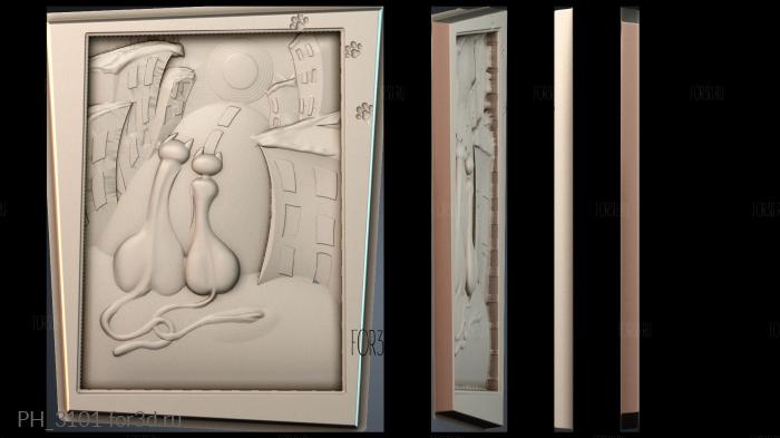 PH_3101 3d stl for CNC