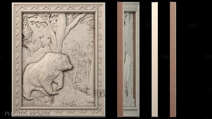 PH_3105 3d stl for CNC