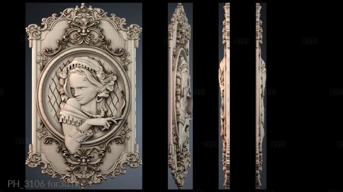 PH_3106 3d stl for CNC