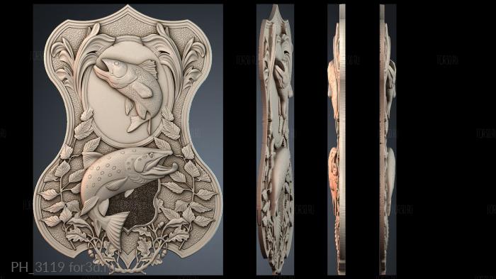 PH_3119 3d stl for CNC