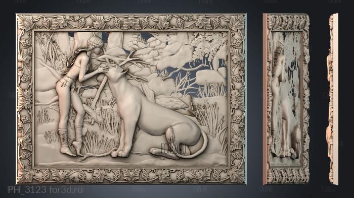 PH_3123 3d stl for CNC