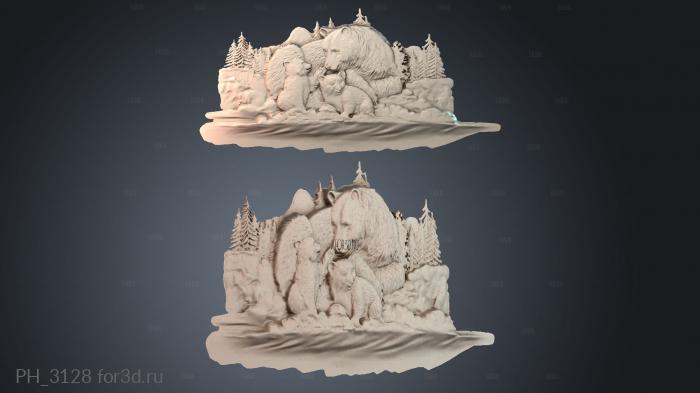 PH_3128 3d stl for CNC