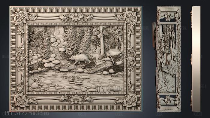 PH_3129 3d stl for CNC