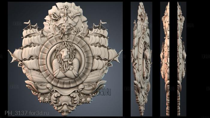 PH_3137 3d stl for CNC