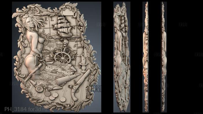 PH_3184 3d stl модель для ЧПУ