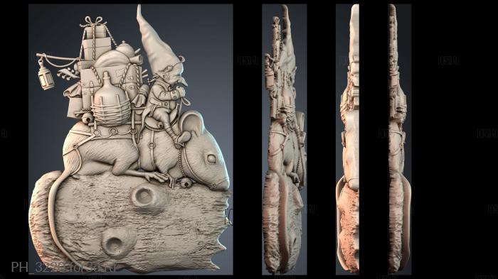 PH_3220 3d stl for CNC