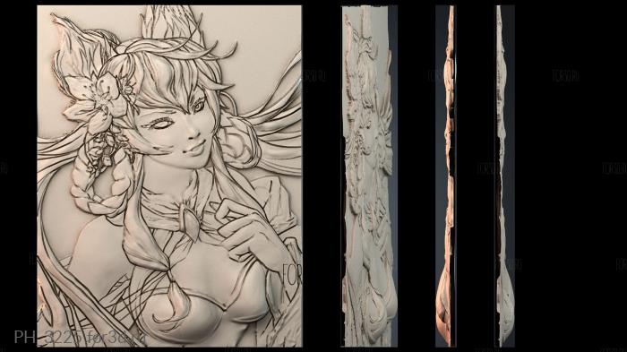 PH_3225 3d stl for CNC