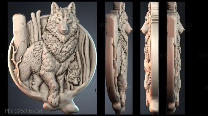 PH_3252 3d stl for CNC