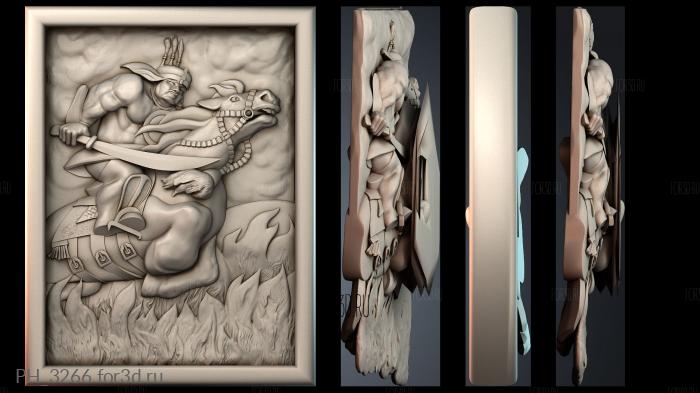 PH_3266 3d stl for CNC