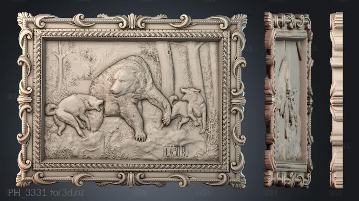 PH_3331 3d stl for CNC