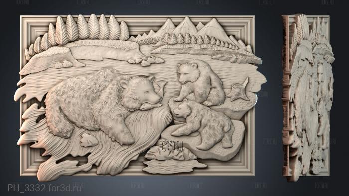 PH_3332 3d stl for CNC