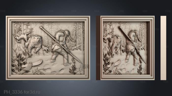 PH_3336 3d stl for CNC