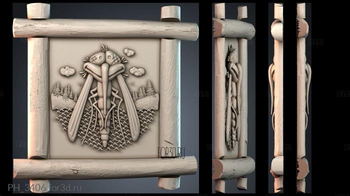 PH_3406 3d stl for CNC