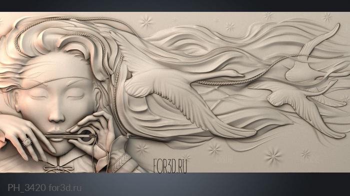 PH_3420 3d stl for CNC