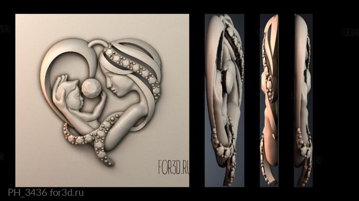 PH_3436 3d stl for CNC