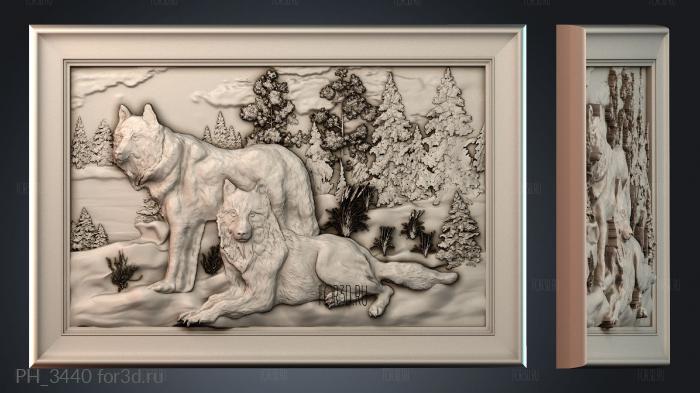 PH_3440 3d stl for CNC