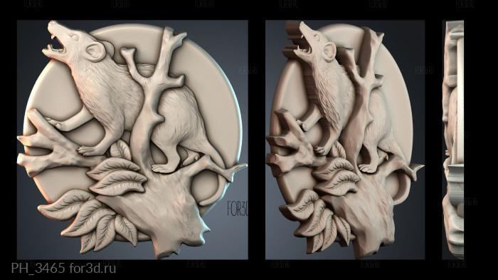 PH_3465 3d stl for CNC