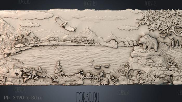 PH_3490 3d stl for CNC