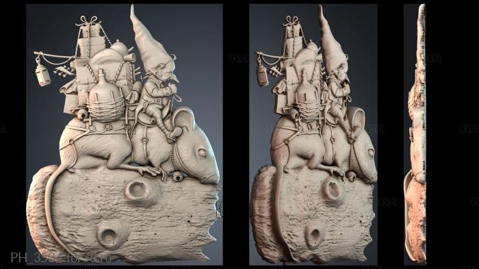 PH_3534 3d stl for CNC